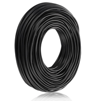Yoosso Basteldraht 50M X 1Mm Aluminiumdraht Schwarz | Flexibel Und Formstabil, R