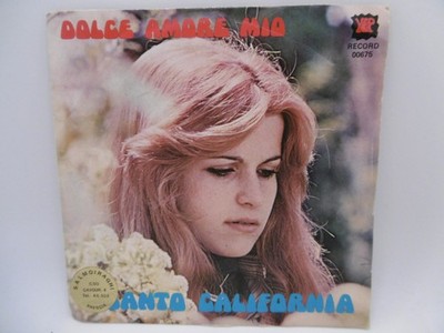 I Santo California, Dolce Amore Mio, Italy YEP Record 00675 Single, 7'' 1976