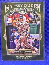 2011 Topps Gypsy Queen - Home Run Heroes Albert Pujols #HH2 GREEN VARIANT
