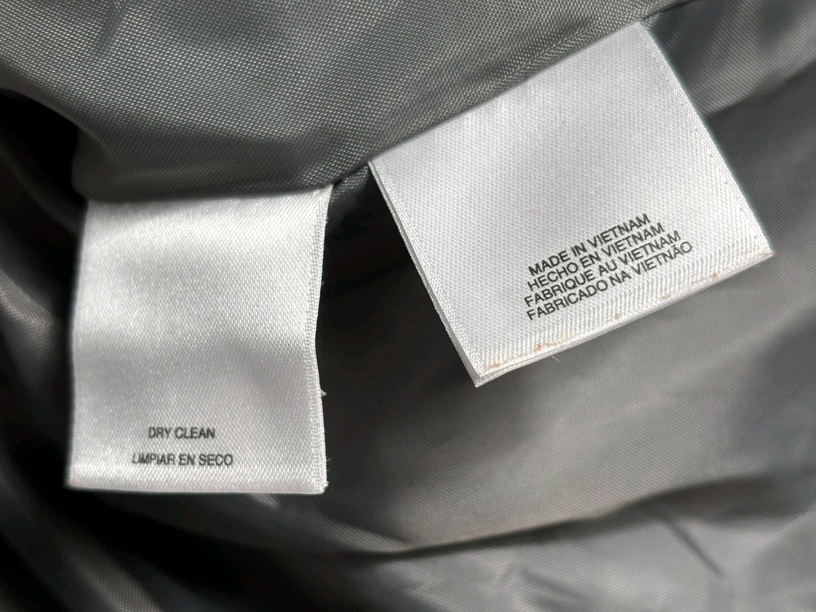 Le Suit Blazer Suit Jacket Womens Size 16 Gray Single Breasted 2 Buttons Casual