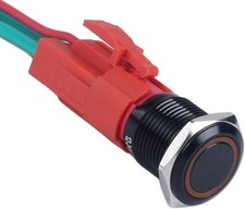 16mm Heavy Duty Latching Metal Push Button Sw...