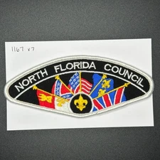 North Florida Council Shoulder Patch CSP Twill