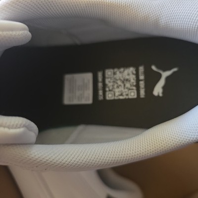 Size 10.5 - PUMA Caven White Grey Violet