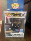Funko Pop! DC Mystery Box Metallic Batman #01 2025 NYCC Shared Sticker LE 2000