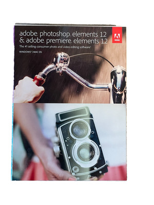 Adobe Photoshop Elements 12. Adobe Premiere Elements 12 , Sealed