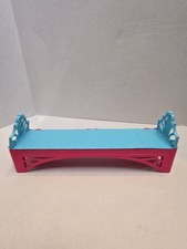 Cama Plegable Doble Mattel Barbie Glam Azul y Rosa. Ver fotos y descripción