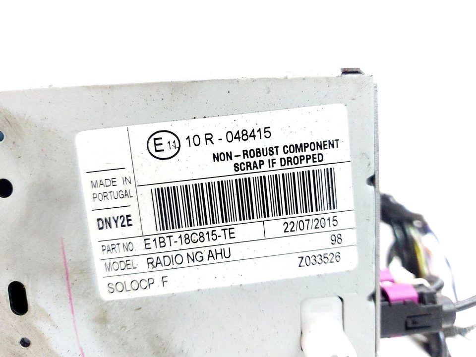 FORD FIESTA VII Musik-Player mit GPS E1BT18C815TE 1.00 Petrol 70kw 30152051 - Bild 4 von 4