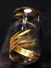 1pc Natural rutilated quartz crystal pendant energy healing