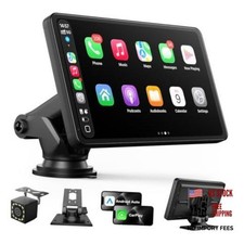 Carplay Screen for Car, 7" Wireless Apple Carplay Android Auto Car play