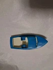 Vintage Seaworthy Matchbox Lesney No. 9 Cabin Cruiser Boat Blue/White