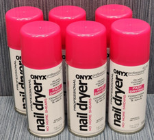 Lot of 6 x Onyx Professional Nail Dryer Spray - Island Coconut, 2 oz