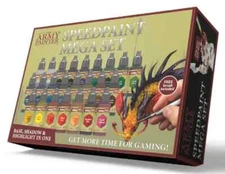 The Army Painter Speedpaint Mega Set - Model Paint Set for Miniature Painting
