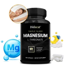 Magnesium L-Threonate 1000mg - Brain & Nervous System Health, Memory and Focus