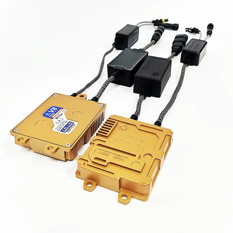 G4 AUTOMOTIVE 9006 55W CANBUS HID Headlight Kit Premium Golden Ballast All Color - Image 3 of 4