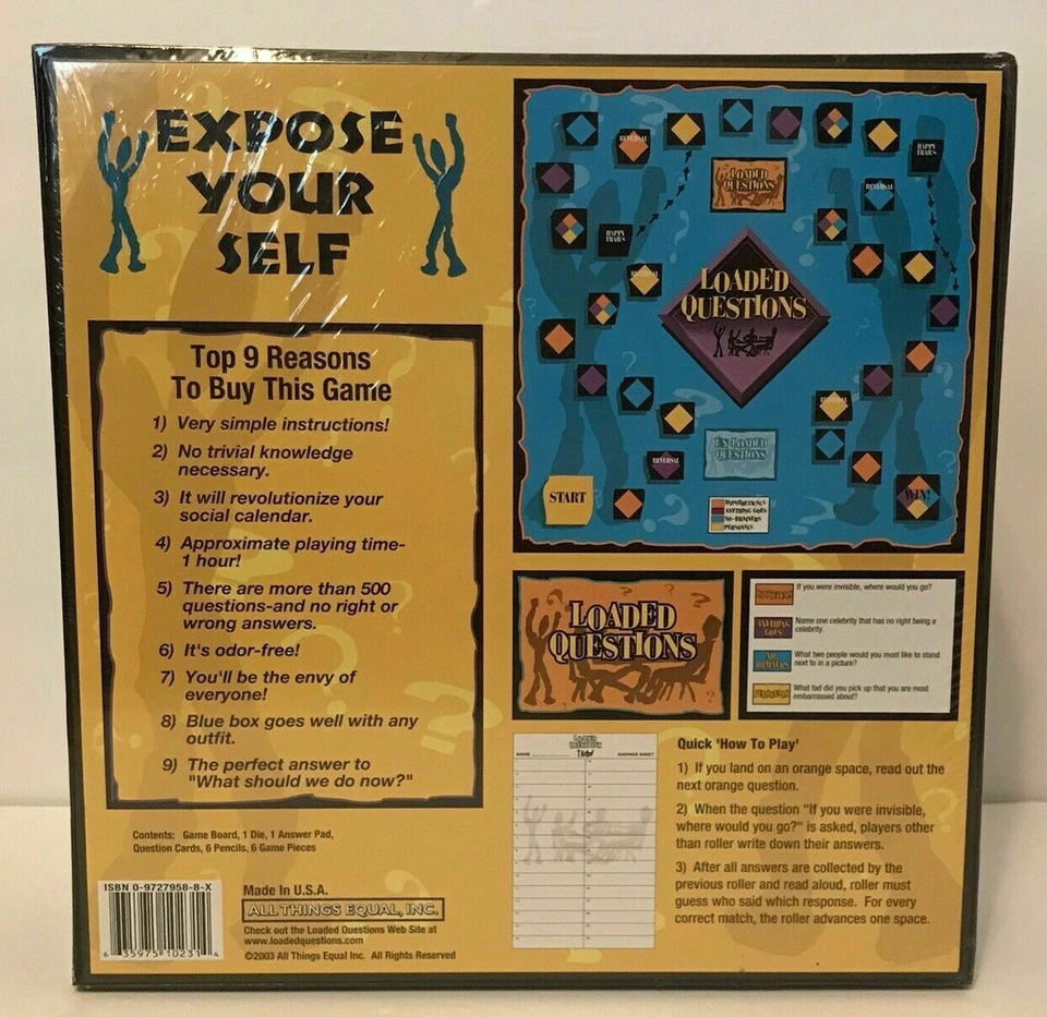 Loaded Questions Party Game New And Sealed - Image 2 of 2