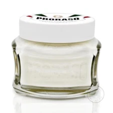PRORASO Pre/Post Shave Cream White/ Sensitive Skin Oatmeal & Green Tea 100ml jar