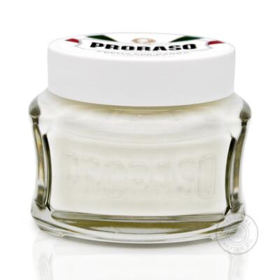 Proraso Pre / After Shave Cream White / Sensitive Skin Oats & Green Tea 100ml