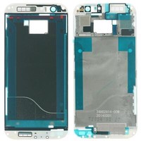 Original Htc One M8 Front GehäUse Cover F. Display Kleber Rahmen, Weiß
