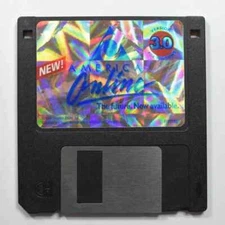 America Online Version 3.0 for Windows 3.5" Floppy Disk  AOL Vintage 1997 - NEW