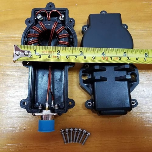 Antena 4:1 BALUN 1,6-30MHz 1000 W CZARNA Balun wysokiego napięcia KB2-BV200 - Zdjęcie 8 z 8