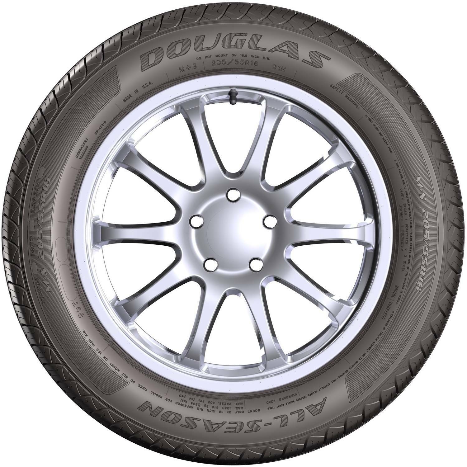 Douglas AllSeason Tire 215/65R16 98T SL. eBay