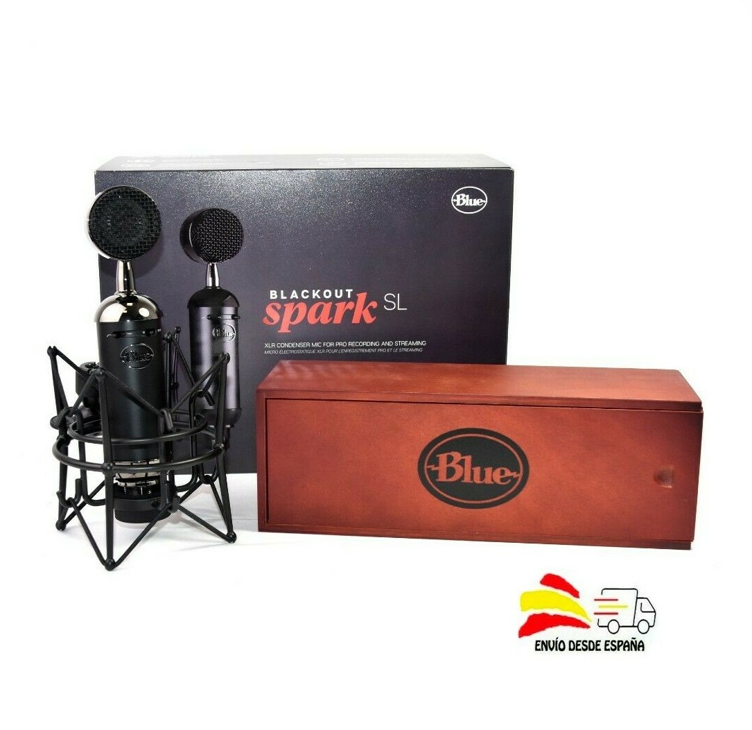 BLUE BLACKOUT SPARK SL -MICRO XLR DE CONDENSADOR GRABACION PROFESIONAL