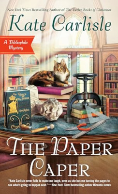 The Paper Caper (Bibliophile Mystery) - Paperback NEW Carlisle, Kate 21/03/2023