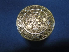 READING HARDWARE 1881 CAST BRASS DRUM DOOR KNOB BLUMIN H-23200 (20081-7)