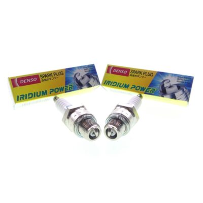 2x Zündkerze DENSO IWF24 Iridium Power für Kymco Peugeot Simson Aprilia