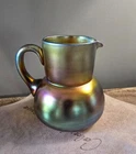 Steuben Art Glass  Aurene Tumble Up Pitcher 5 Inch