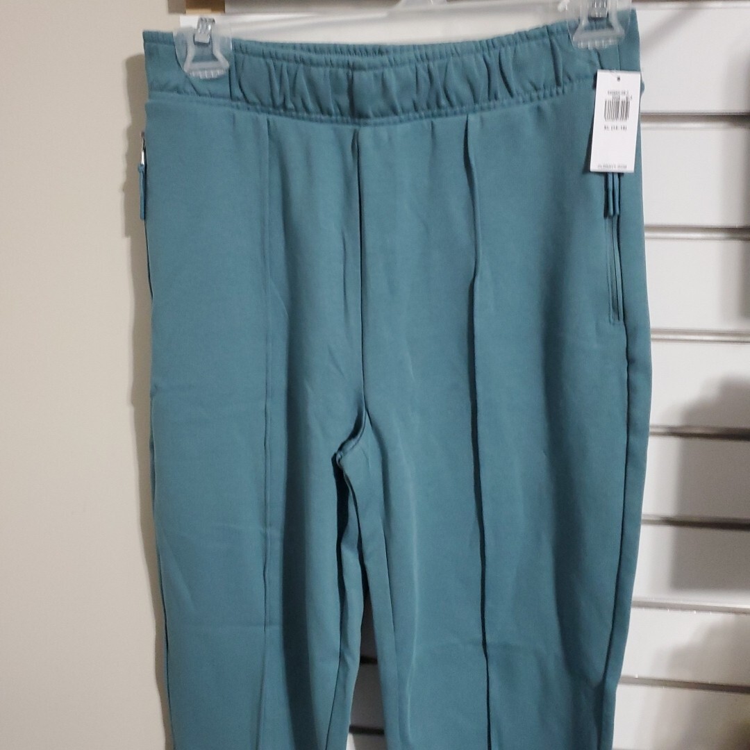 Girls Fleace joggers size XL 14/16 With Pockets Blue - Main Image