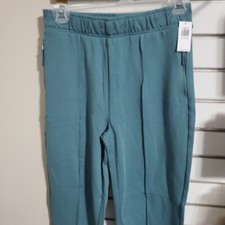 Girls Fleace joggers size XL 14/16 With Pockets Blue