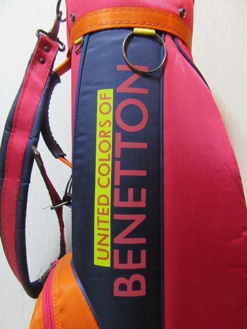 UNITED COLORS OF BENETTON ゴルフバッグ Vintage United Colors of Benetton Golf Bag Multicolor | eBay