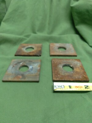 #ad Vintage 2 1 4quot; Square Washer 4 $19.99