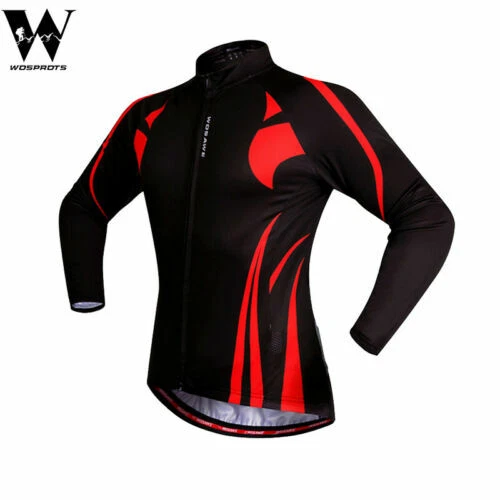 Red Men Cycling Tops, T-Shirts & Jerseys