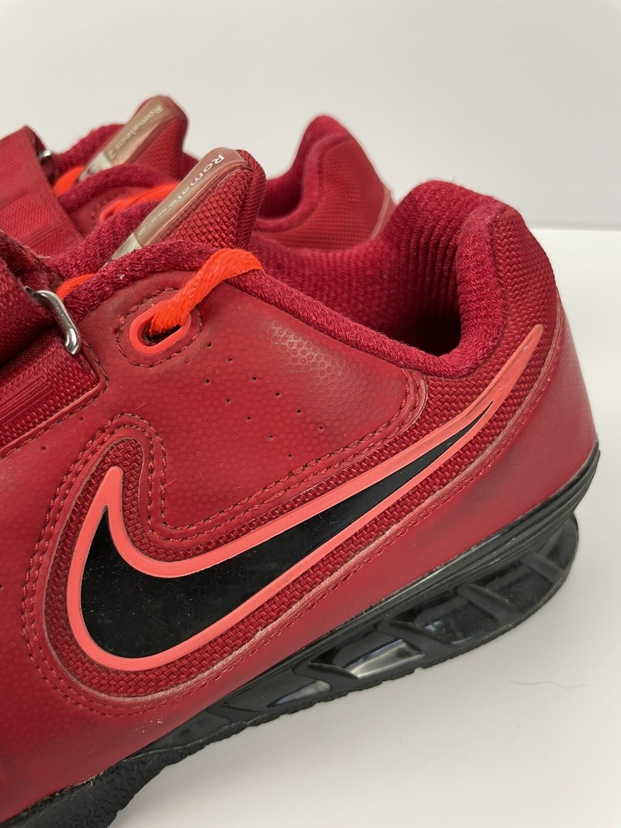 Nike Romaleos 2 Red / Orange / Black 476927-606 Sz 7 | eBay display picture 2