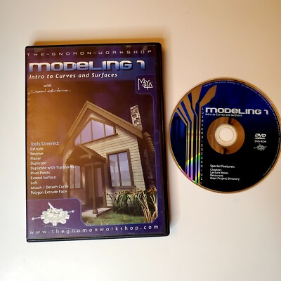The Gnomon Workshop DVD Modeling 1 Intro To Curves And Surfaces