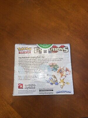 Pokemon TCG XY Evolutions Lacrado Booster Caixa 36 Pacotes Por