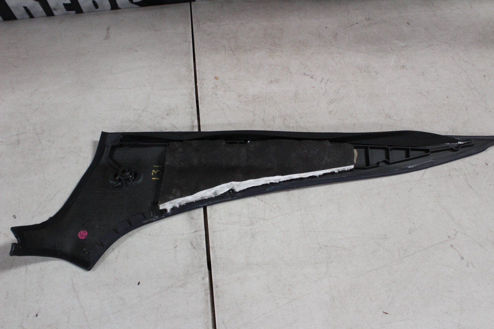 2006 Bentley Continental LH Rear C-Pillar Trim. Part# 3W8867296H