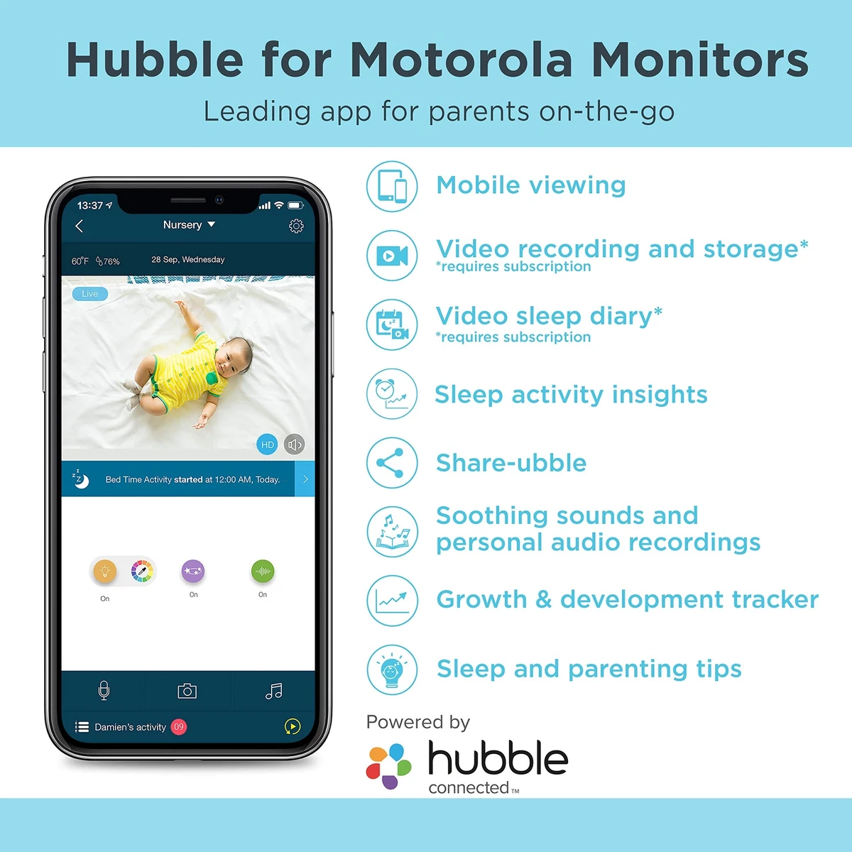 Review: Motorola MBP36XL 5 Portable Video Baby Monitor - Today's Parent