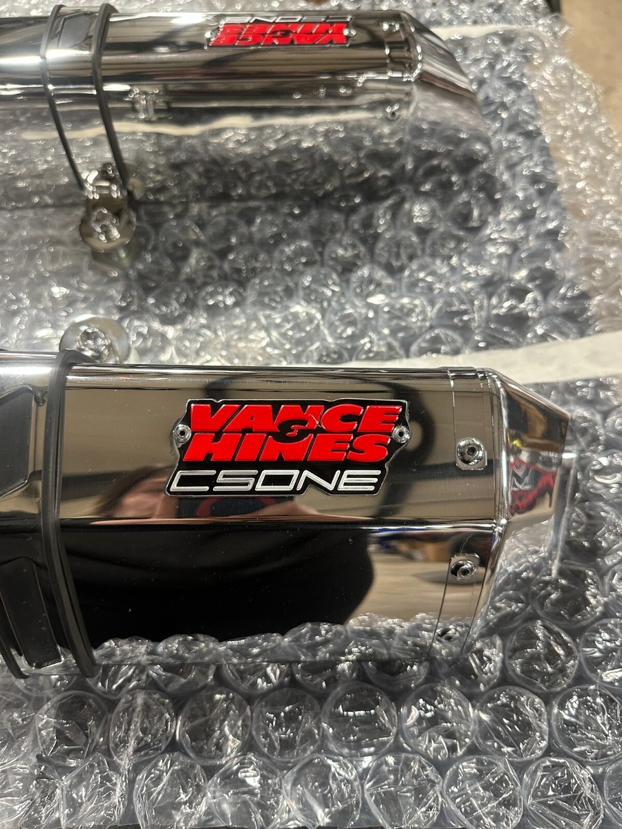 2012-2020 Kawasaki ZX14 Vance & Hines CS One Chrome Exhaust 2012-2020 Kawasaki ZX14 Vance & Hines CS One Chrome Exhaust