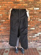 New Sportcaster Black Insulated Snow Pants - Men s S to XL, Adjustable