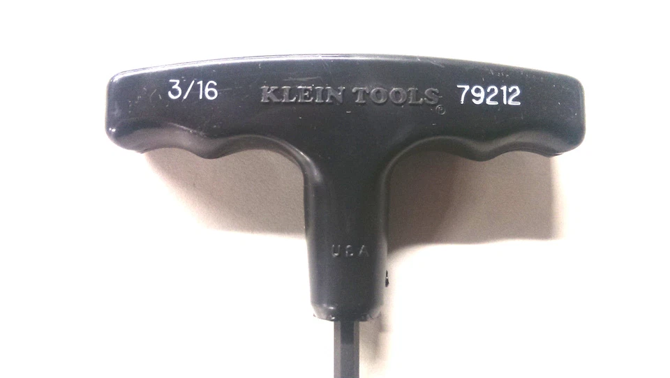 Klein Tools T-Handle Hex Key Item # KLT 409-79212 *Made In The USA* - Image 2 of 3