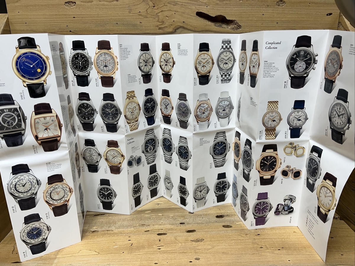patek philippe Gold Out Brochure Catalog 5712 5800 5711 5960 5167 R67