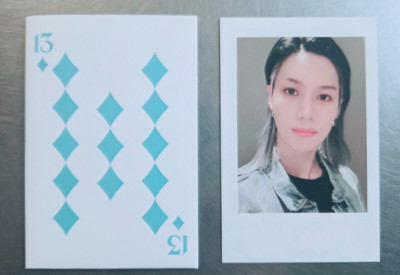Shinee Taemin Fotokarte ''SHINee World Beyond Live'' K-POP Official SM MD _ Rare