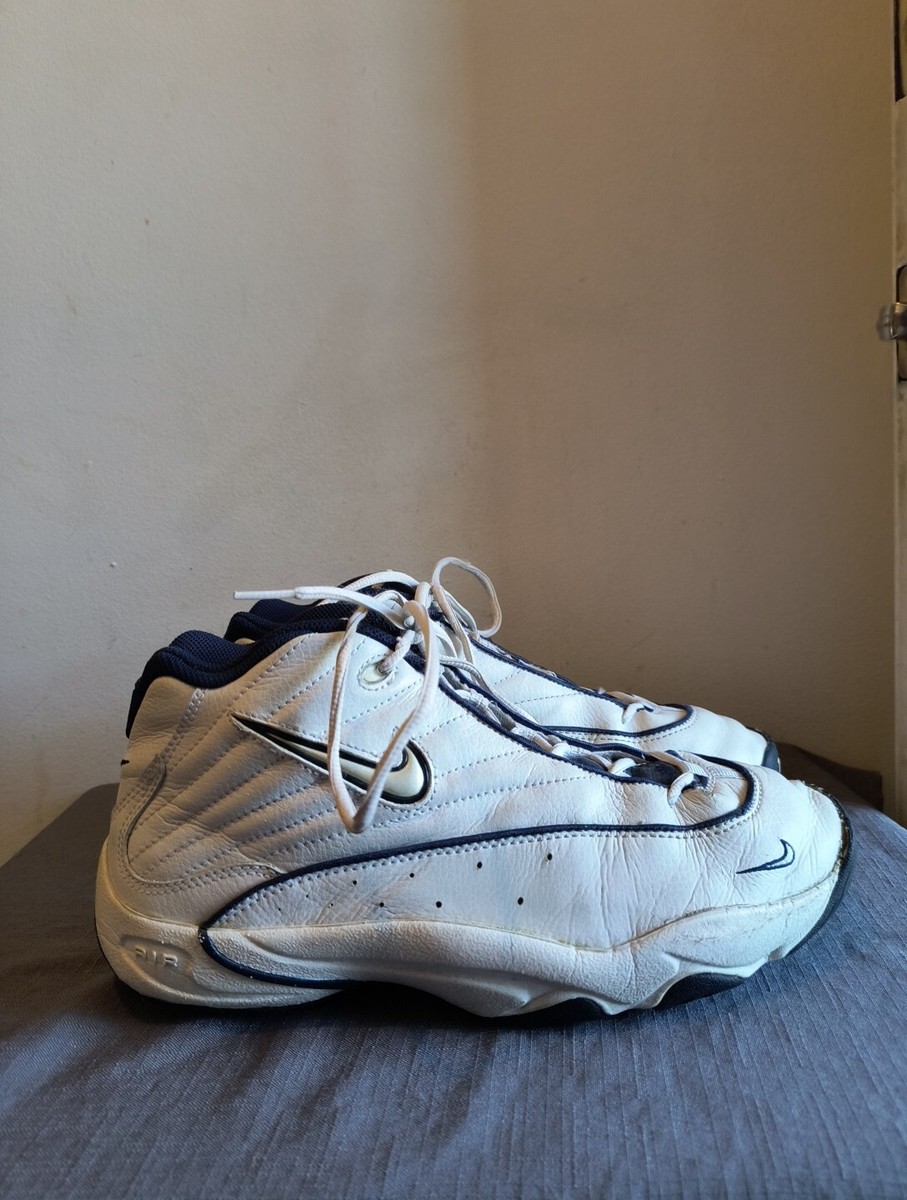 Vintage Nike Air Swoosh 930122-141-00 Basketball Shoes Sneaker Mens 10 Vtg  Rare