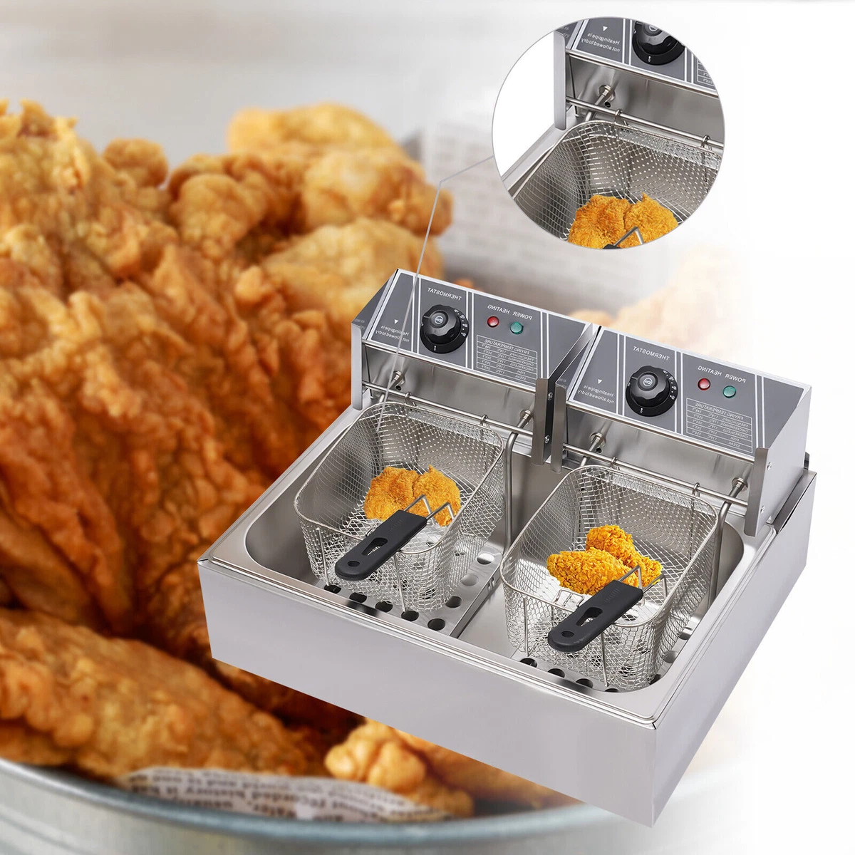 Fries machine top