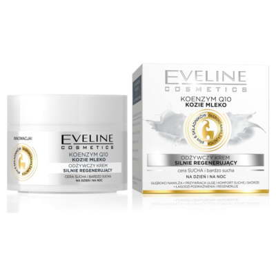 5901761912265 Eveline Cosmetics Koenzym Q10 + Kozie Mleko odżywczy krem silnie r