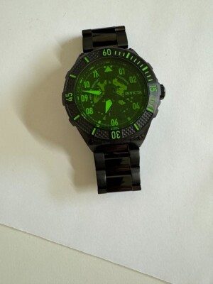 Men's Watch Invicta 39917 Aviator automatic half skeleton