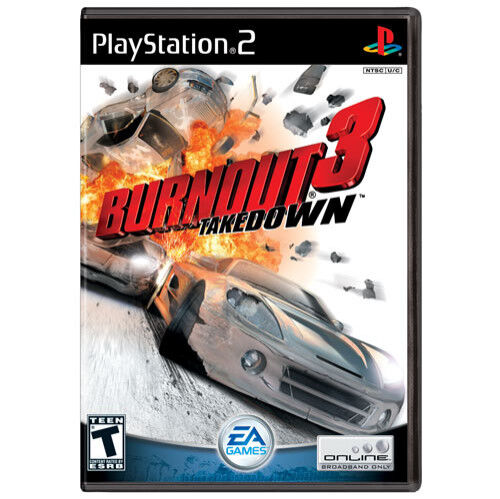 BURNOUT 3 TAKEDOWN - O JOGO MAIS ÉPICO DE CARROS DO PS2! 